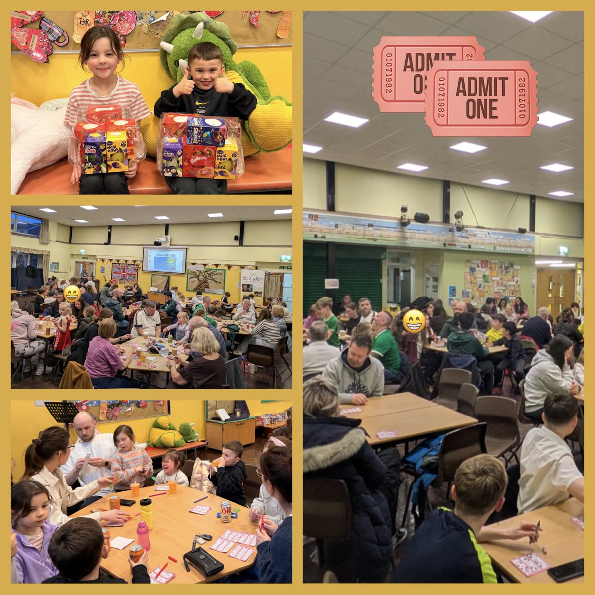 What a fantastic night at our FOSL Easter Family Bingo! 🐣🎉
Eyes down, lots of laughs, and happy faces all around – it was brilliant to see such a great turnout. A huge well done to FOSL for organising such a wonderful event! 
Already looking forward to the next one! 💛