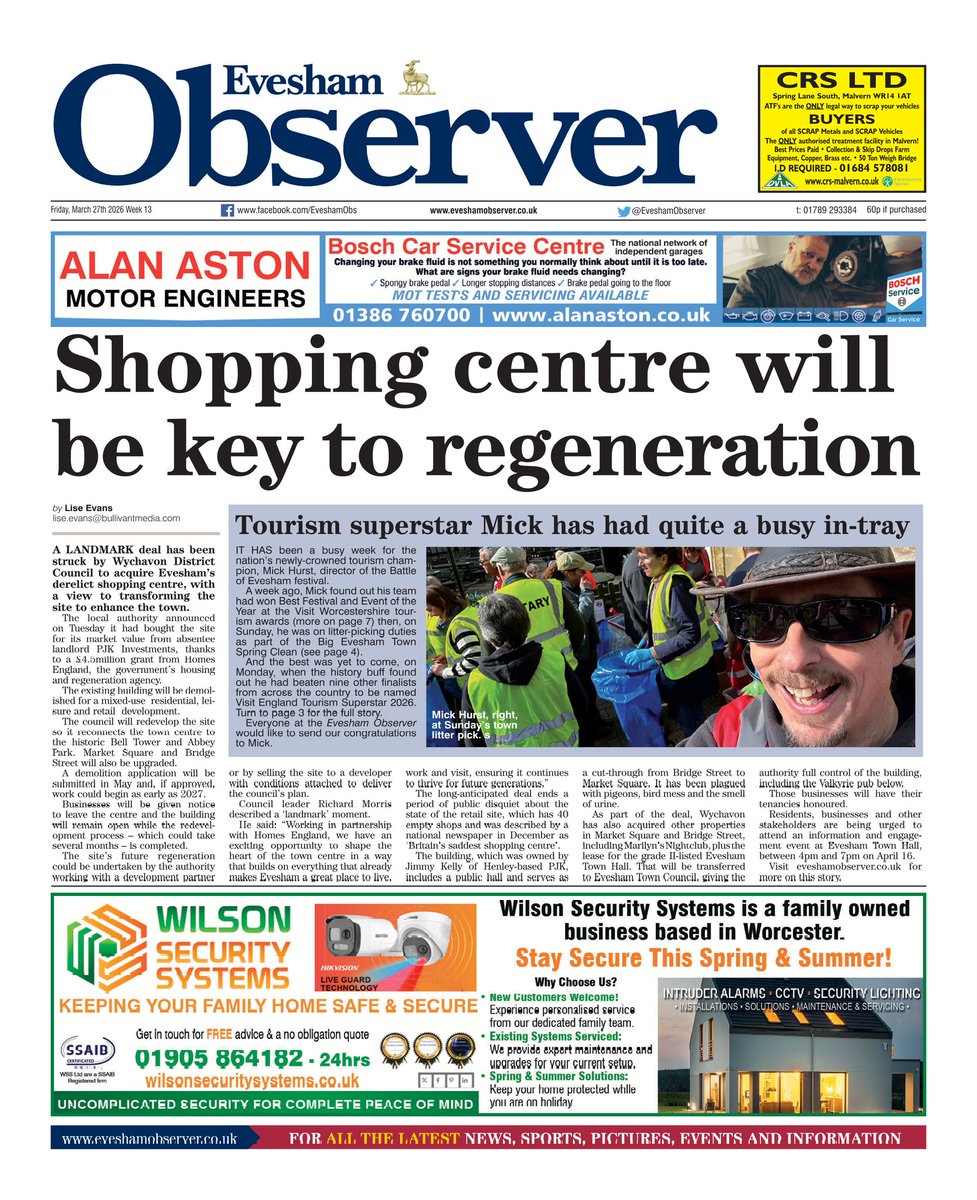 Evesham Observer tweet media