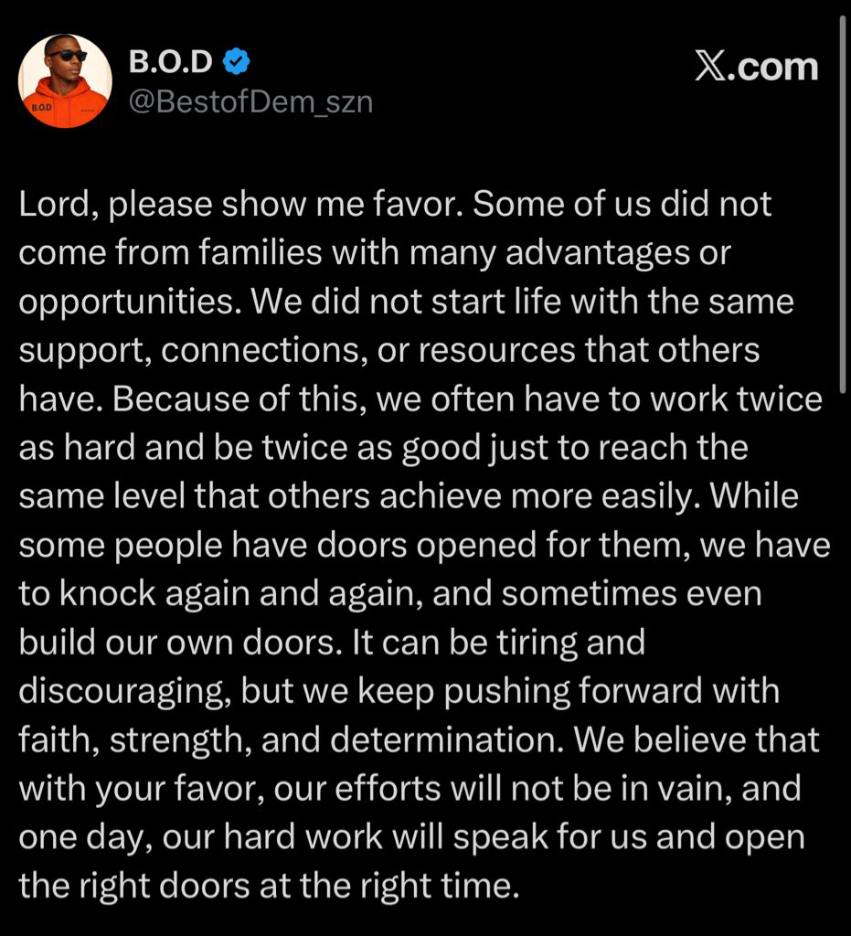 B.O.D tweet media