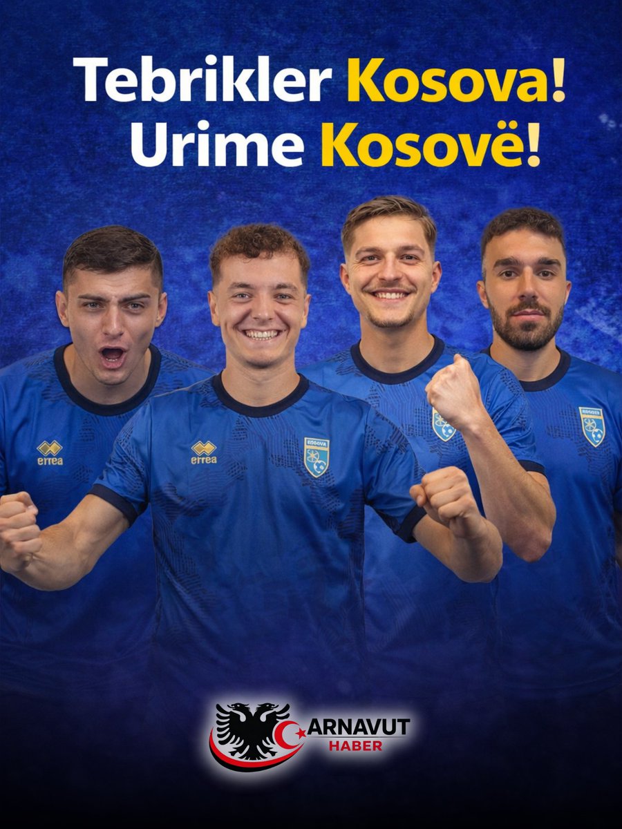 arnavuthaber's tweet image. 🇽🇰 Tebrikler Kosova! Urime Kosovë!

Mücadele, azim ve gurur dolu bir gece.
Kosova Milli Takımı’nı tebrik ediyoruz. 👏

#Kosova #Kosovo #Dardanet #Football #ArnavutHaber