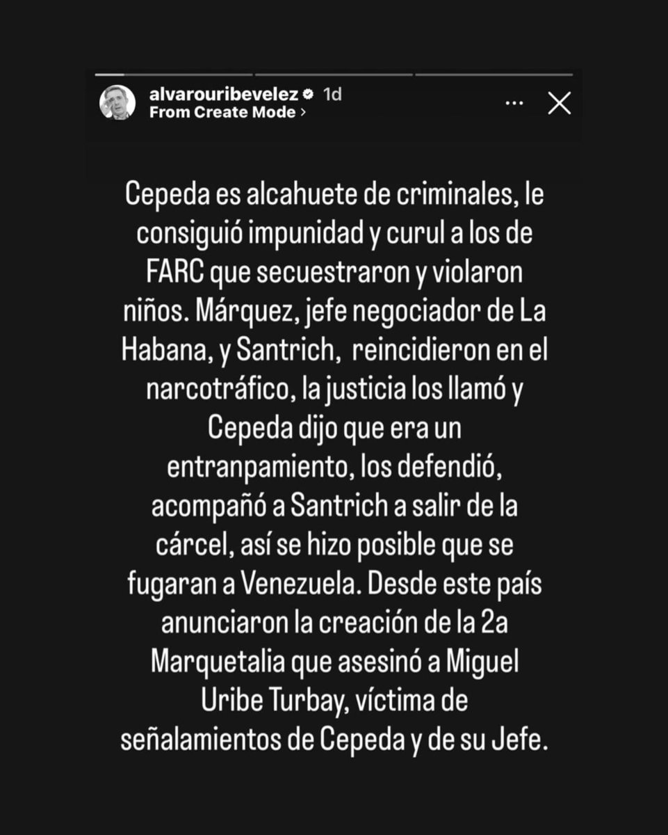 ¡Hablemos de incoherencias, Dr. <a href="/AlvaroUribeVel/">Álvaro Uribe Vélez</a>! Señalar supuestas contradicciones del gobierno actual mientras se arrastra un presunto historial de complicidades, sangre y guerra es, cuando menos, audaz.

Abrimos hilo sobre las verdades que la ultra derecha intenta enterrar.
