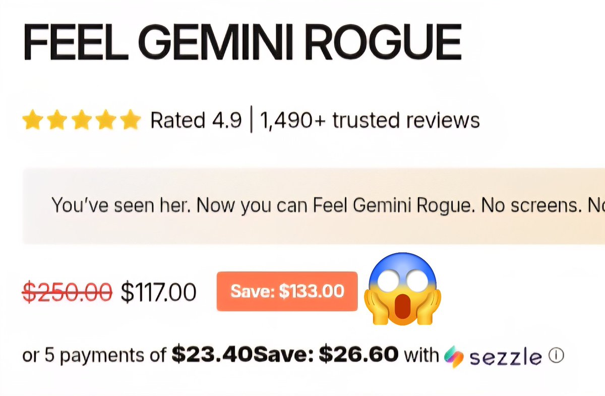 Gemini Rogue tweet media