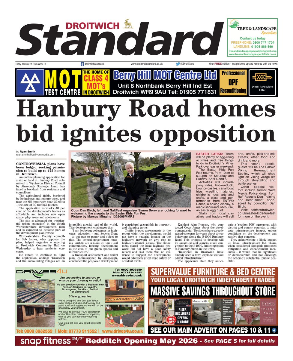 Droitwich Standard tweet media