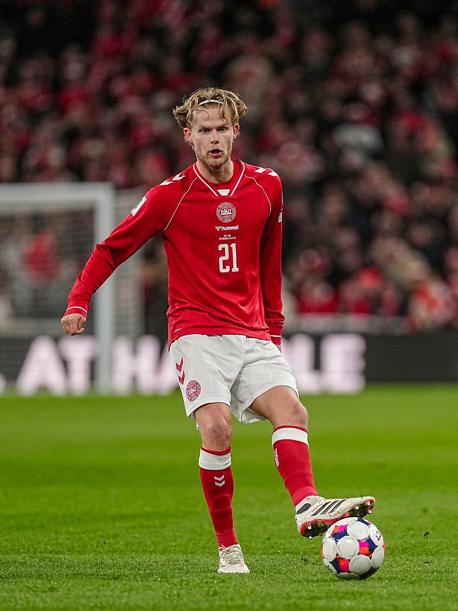 TalkingSporting's tweet image. 🇩🇰Morten Hjulmand played 90 minutes in Denmark's 4-0 win against North Macedonia, taking them one step closer of reaching the World Cup