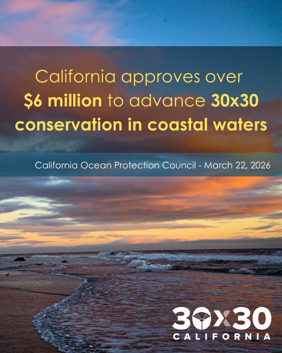 30x30 California tweet media