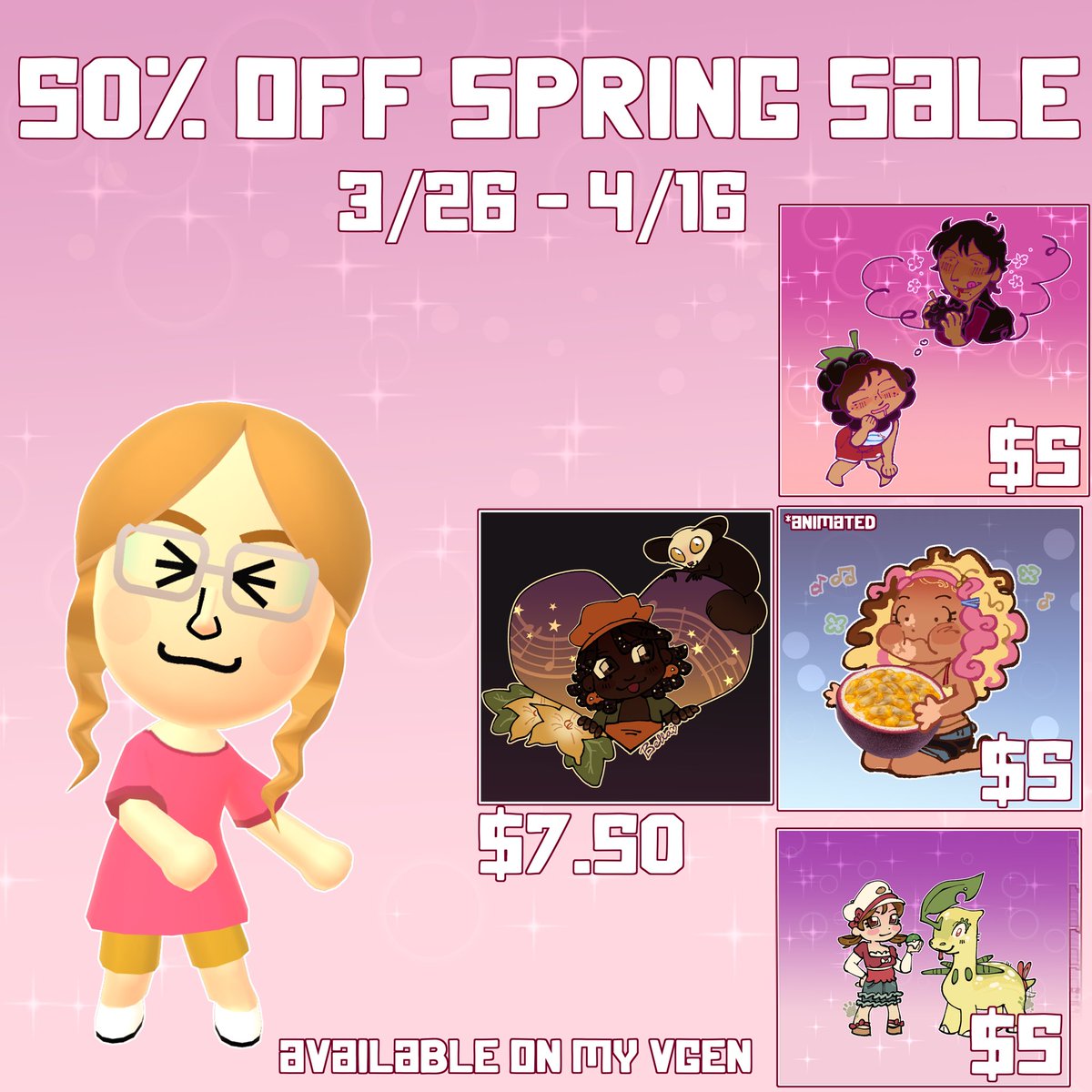 fredstar || HALF OFF SALE !! tweet media