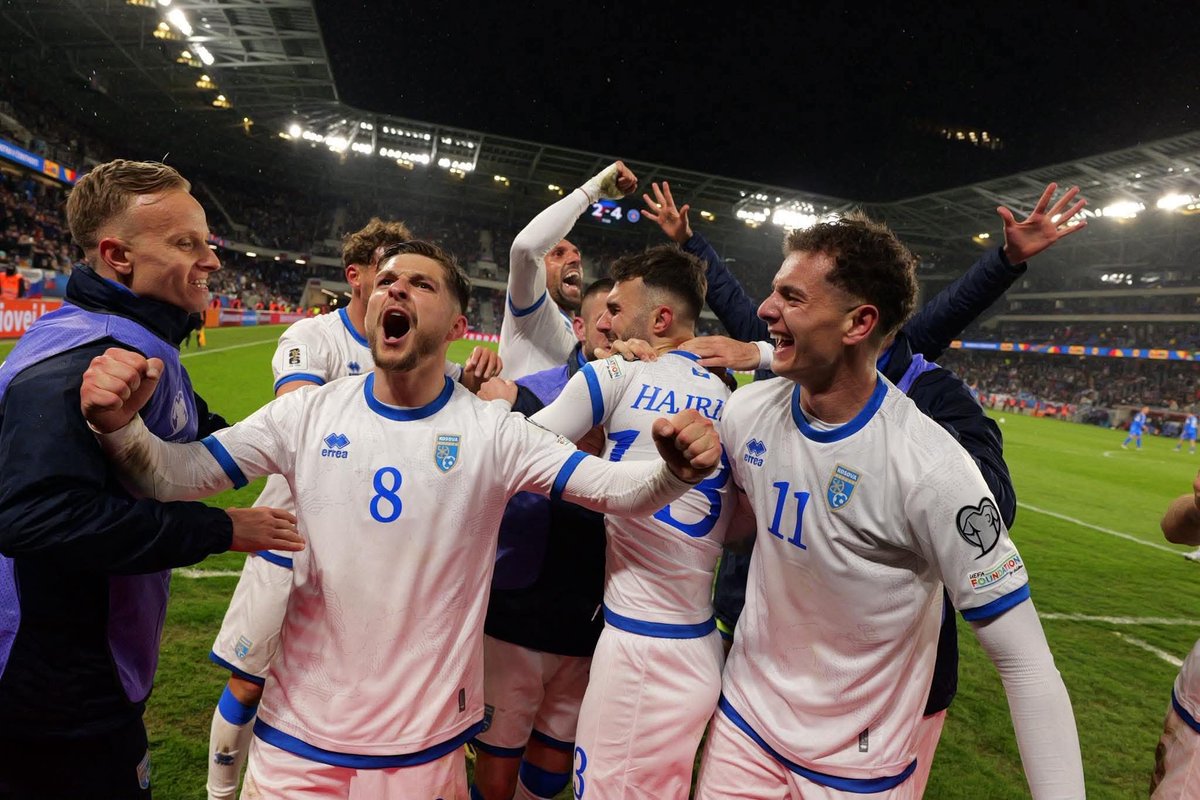 kosovanfooty_EN's tweet photo. 🇽🇰 We are #Kosova and we never ever give up! 🔥🔥🔥

#SVKKOS | 🇸🇰3-4🇽🇰 https://t.co/hh0gFdG7kg