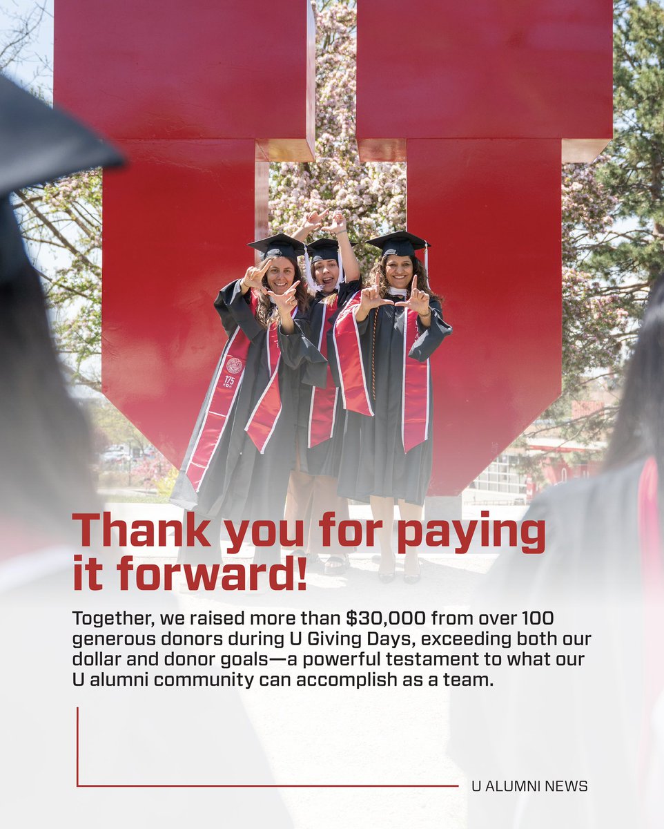 U Alumni tweet media