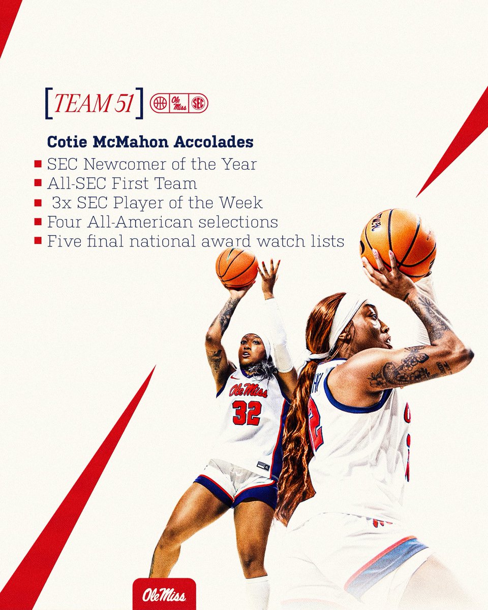 Ole Miss Women's BB tweet media