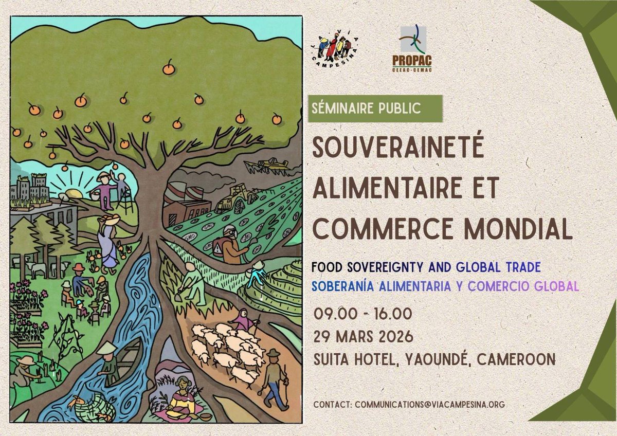 La Vía Campesina Español #SoberaniaAlimentariaYA tweet media