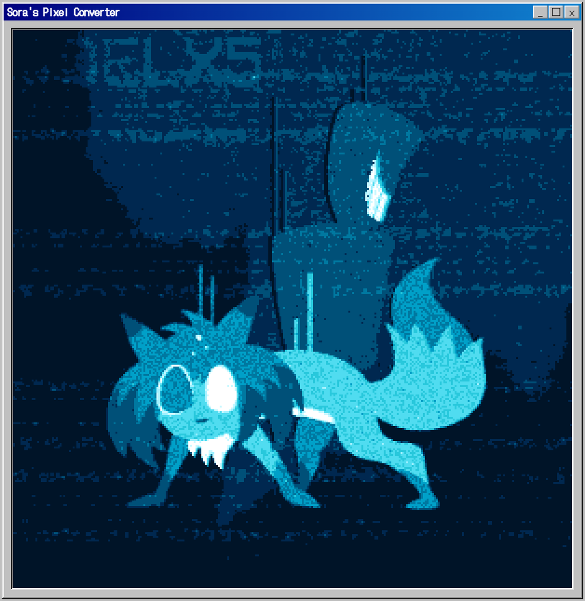 Joelbrunox5's tweet image. Good filter program, recommended.

I've noticed it's not very perfect, as the image you choose may have some errors, and you have to fix them manually; Even so, it is recommended that the image be in PNG format.

Even so, it's a good website.