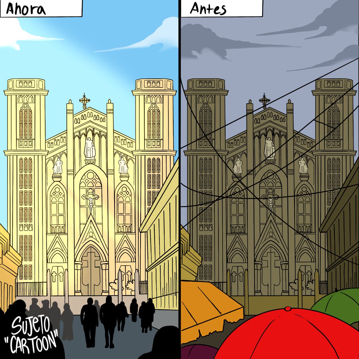 Mismo lugar, diferente realidad ✨