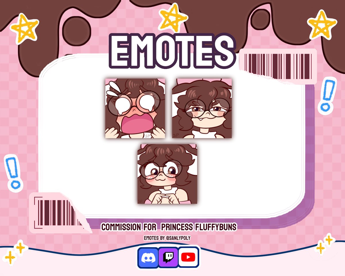 Sanlypoly's tweet image. the bunny! 🐰🩷
~comm
#emotes #emote