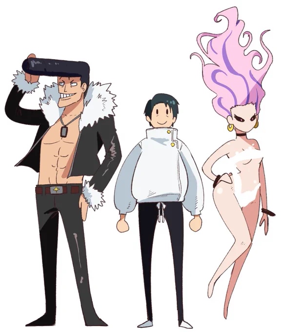 Sendai, Jjk0 and Colony from Jujutsu Kaisen
