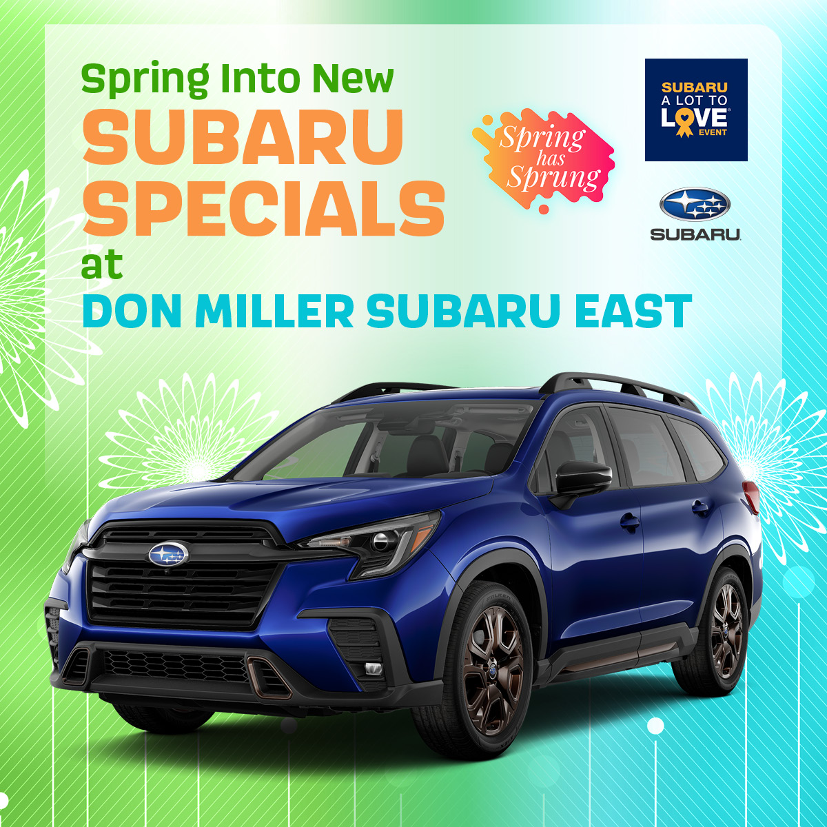 DMSubaruEast's tweet image. Savings you’ll love. Vehicles you’ll want. ❤️ Check out our latest dealership specials today: bit.ly/4bOpVo6 

#subielove #subarunation #itsasubiething #subieflow #subarulifestyle #subaruadventures #subieculture #subiesquad #teamsubaru #subarufamily #subiedaily