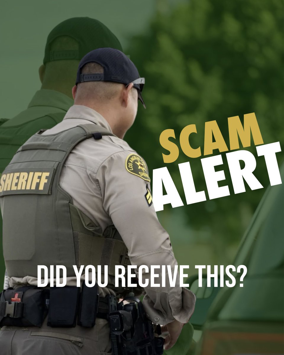 LA County Sheriffs tweet media