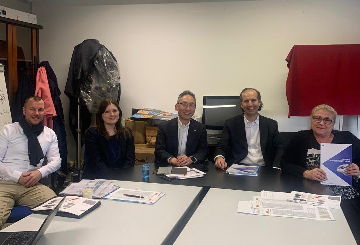 PParaboni's tweet image. La delegazione Kai Europe in visita alla sede di New Tech per rafforzare la partnership commerciale tra le due società sul mercato italiano #kaieurope #newtech