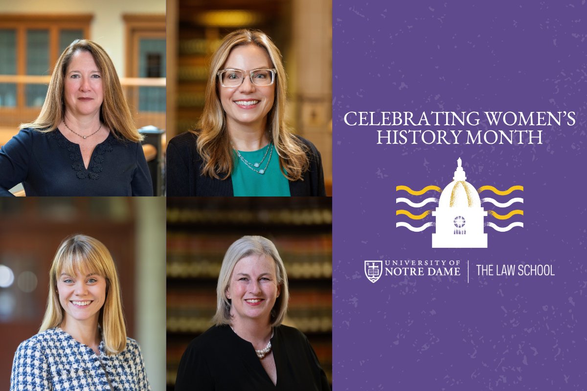 Notre Dame Law School tweet media