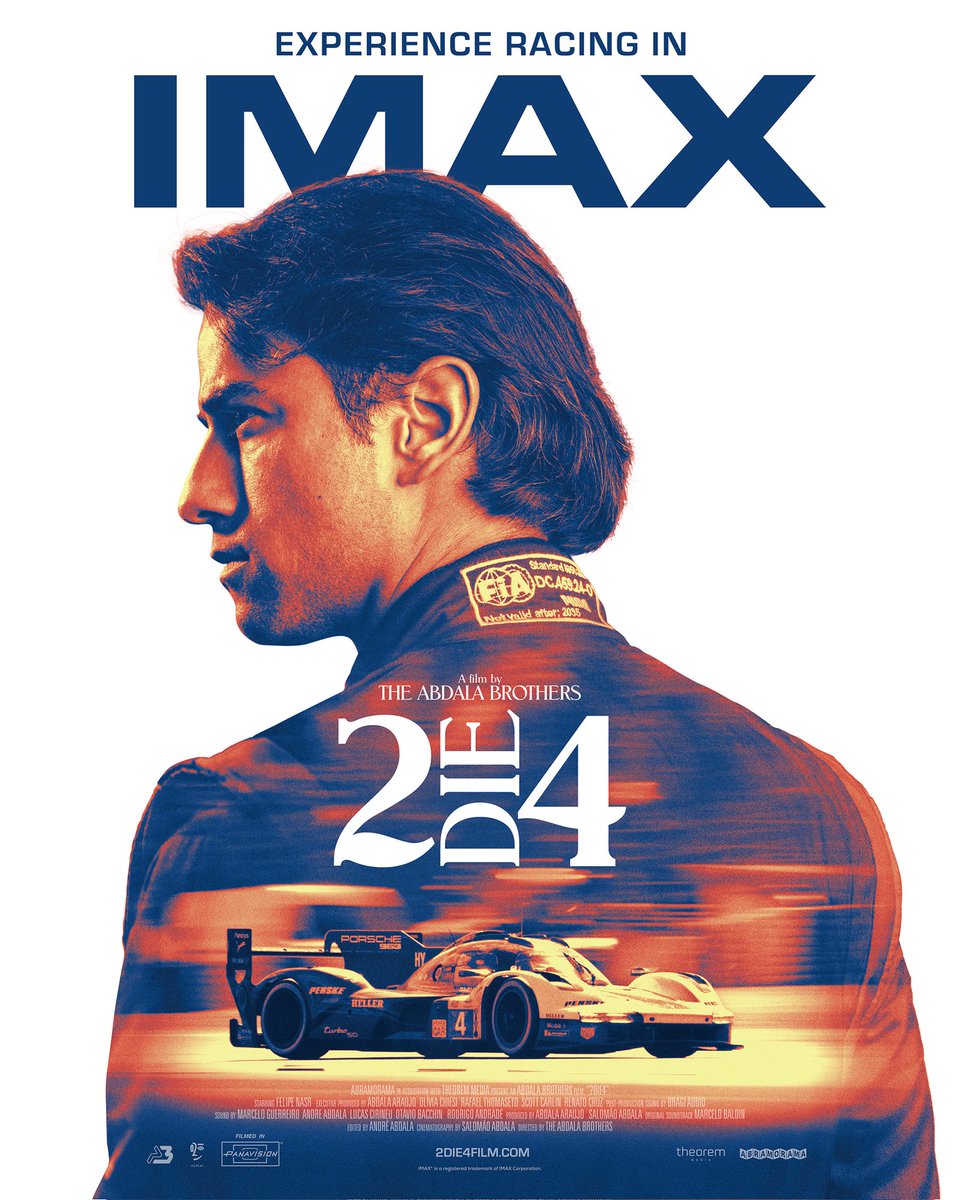 filmes_e_filmes's tweet photo. A produção, que levou dois anos para ser realizada, acompanha o piloto Felipe Nasr durante as 24 Horas de Le Mans — prova de resistência mais antiga, exigente e famosa do automobilismo mundial.🔥🎬🇧🇷

#2die4 #24horasnolimite #felipenasr #abdalabrothers #o2play https://t.co/mR4OCHDVFr
