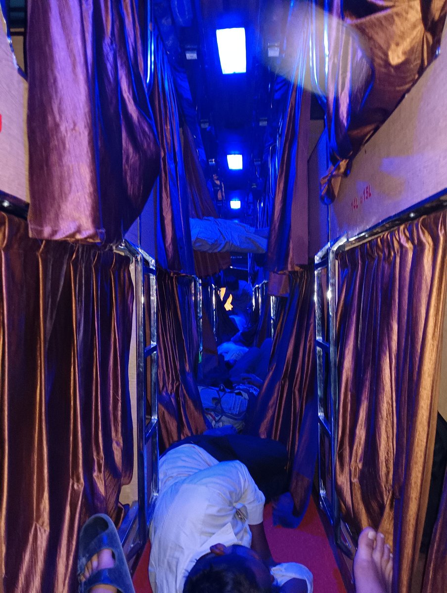 azim_f29's tweet image. Very bad experience with  &amp;amp; .

Booked Shahpur to Bangalore. Bus broke down midway. Replacement bus has NO seats — passengers forced to sit in aisle near footwear. Unhygienic &amp;amp; unsafe.
Paid for a seat but got this. Need full refund &amp;amp; action.
@redBus_in #PoorService #ConsumerRights