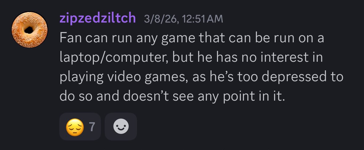 eating a bagel tweet media