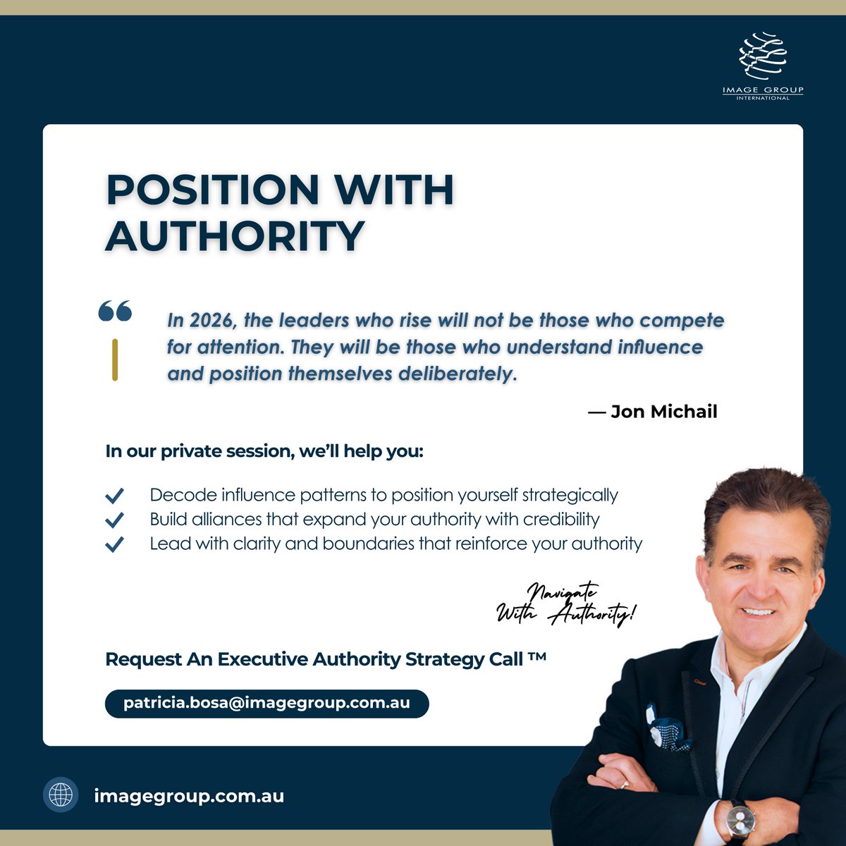 image_group's tweet photo. Capability doesn’t lose influence. Perception does.

This week’s The Imagemaker™ explores why influence is not about effort alone, but about understanding how power is perceived and positioning yourself within it. https://t.co/h7sBwutKFs
