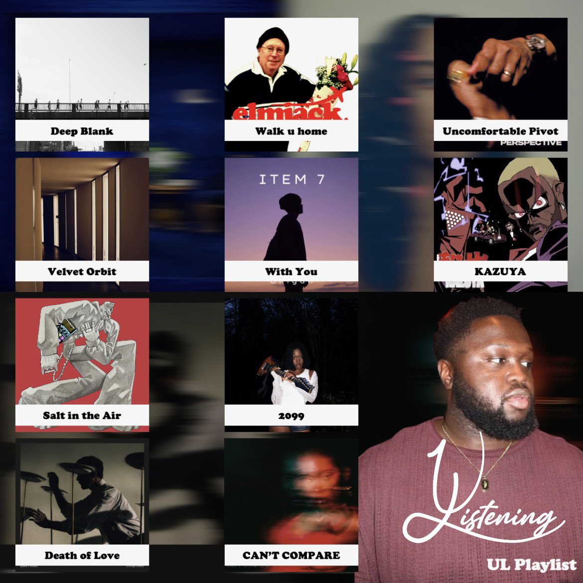 PLAYLIST UPDATED 🚨

From Solange, James Blake, Alex Isley &amp; our very own Saturday, the UL crew have updated the Unwind Listening Playlist with 20 songs that have been on rotation!

Playlist available on Spotify &amp; Apple Music!

UL.