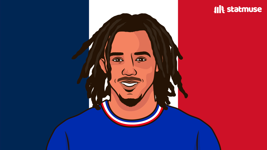 Today, Kounde had the same Goals, shots, shots on target, dribbles and duels won as Dembele.

Jules didn't play.