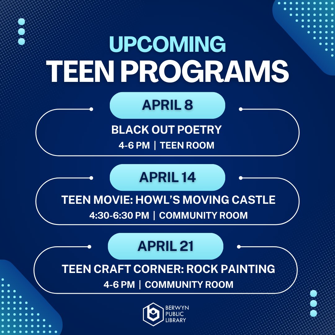 Berwyn Public Library tweet media