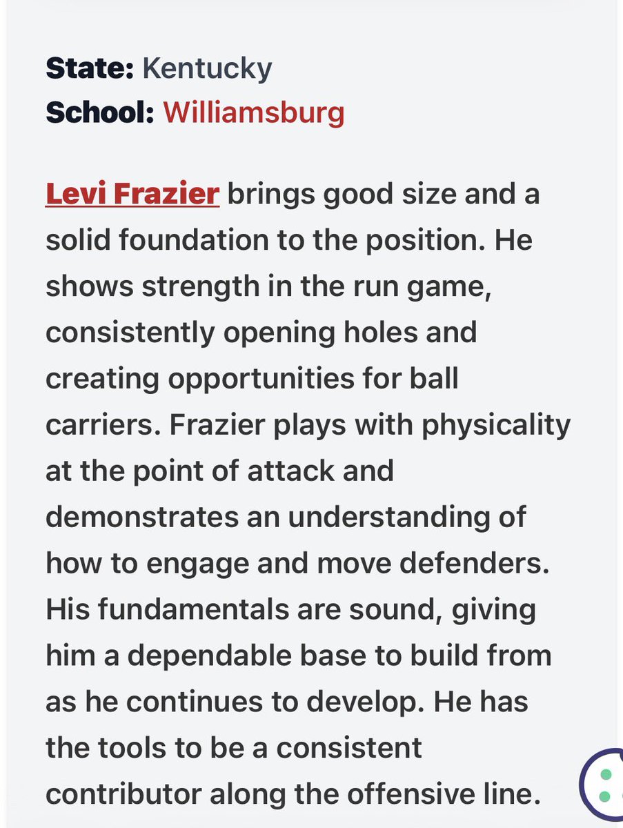 Levi Frazier tweet media