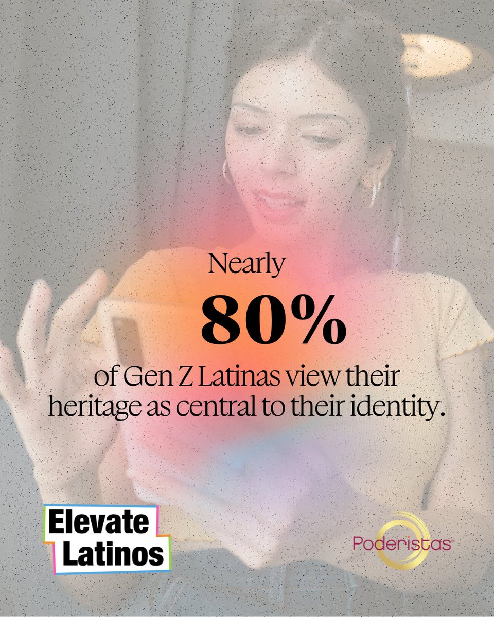 poderistas's tweet photo. Our impact is undeniable.⚡️ This Women’s History Month, we brought the receipts.💅 Together with @ElevateLatinos, we’re kicking off a new series that highlights the power, influence, and growth of our community. https://t.co/BETfSBcg7j