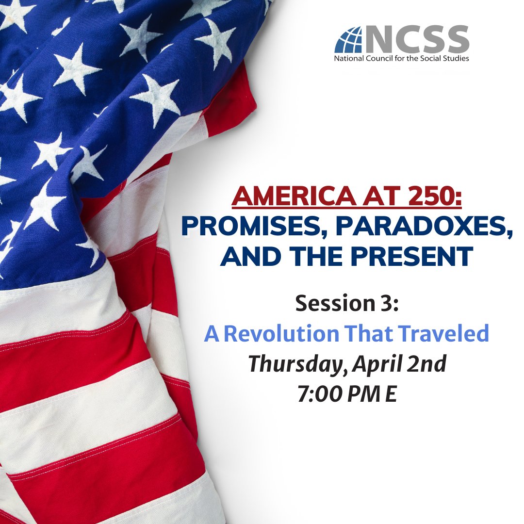 National Council for the Social Studies (NCSS) tweet media