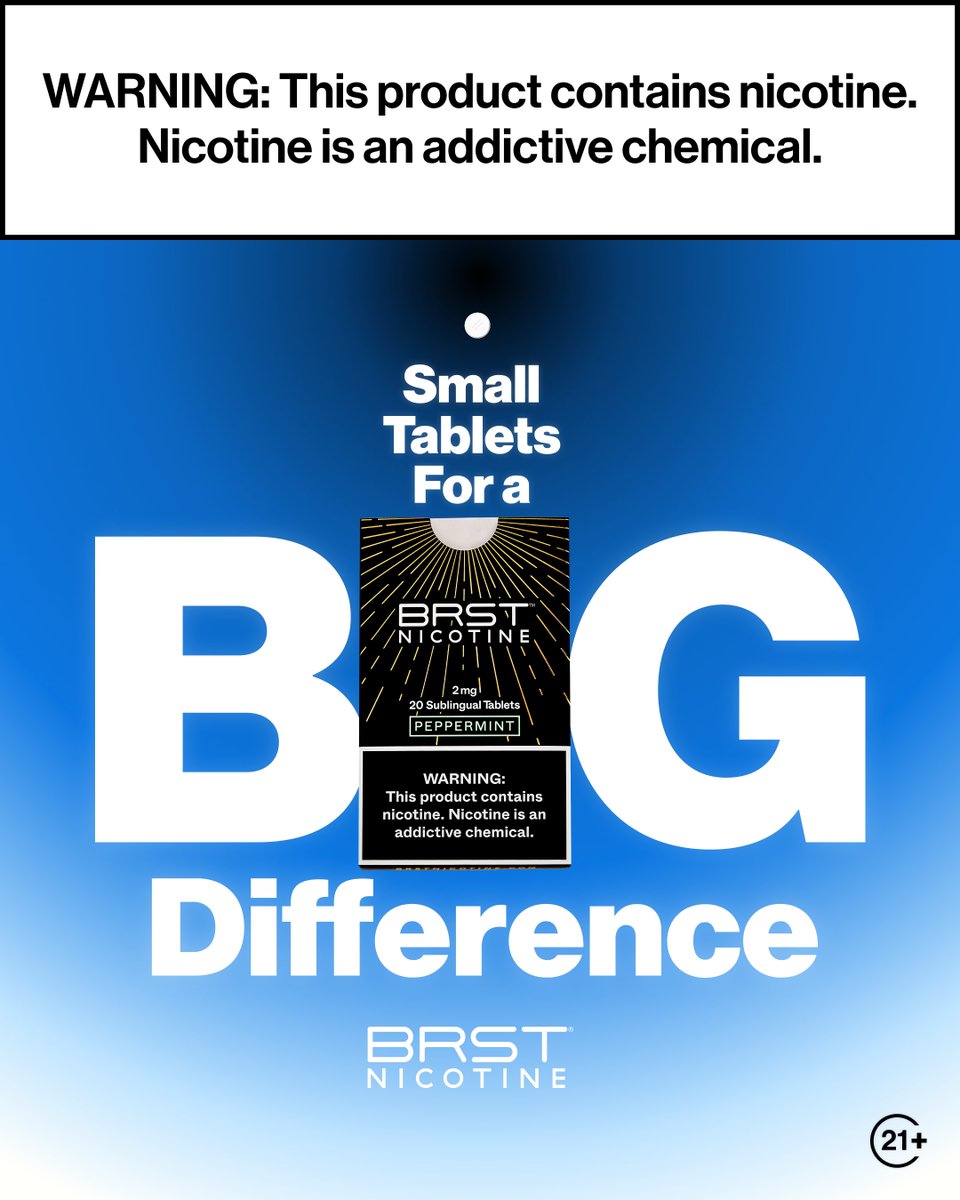 BRST Nicotine tweet media