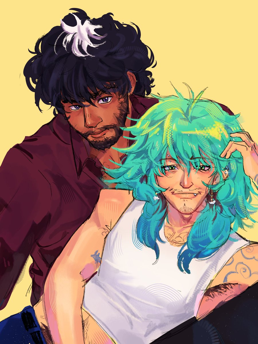 I only drew these OCs for a friend