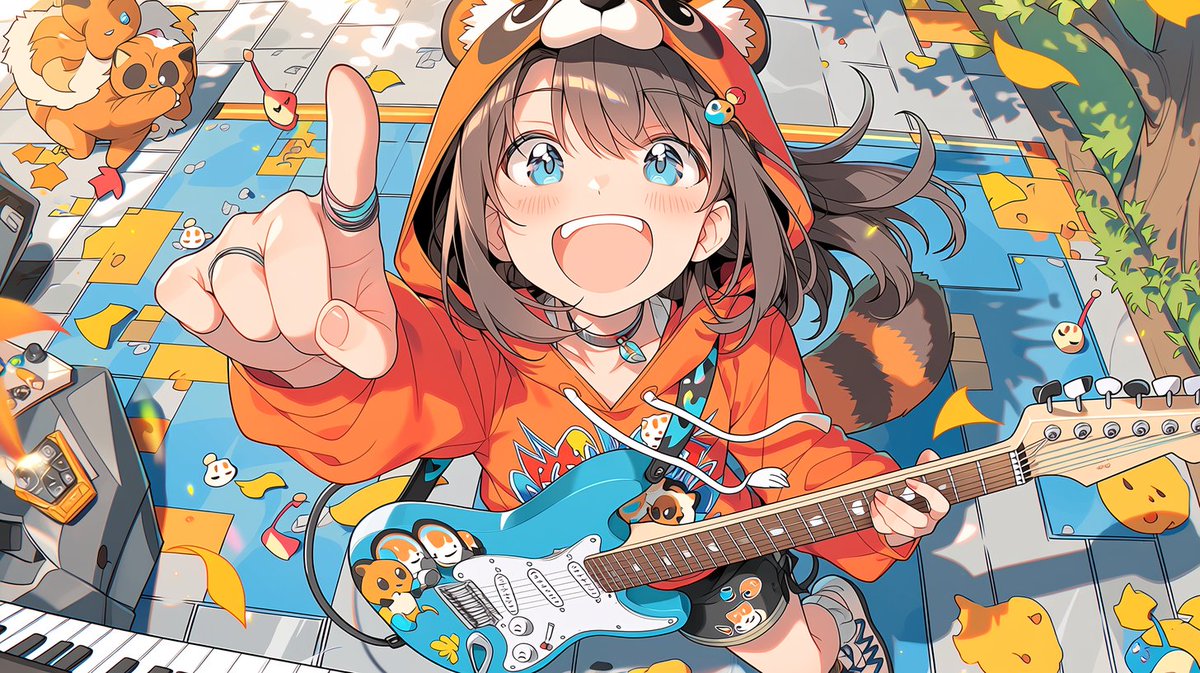 タマちゃん＠AIで多摩を紹介するタヌキ女子 tweet media