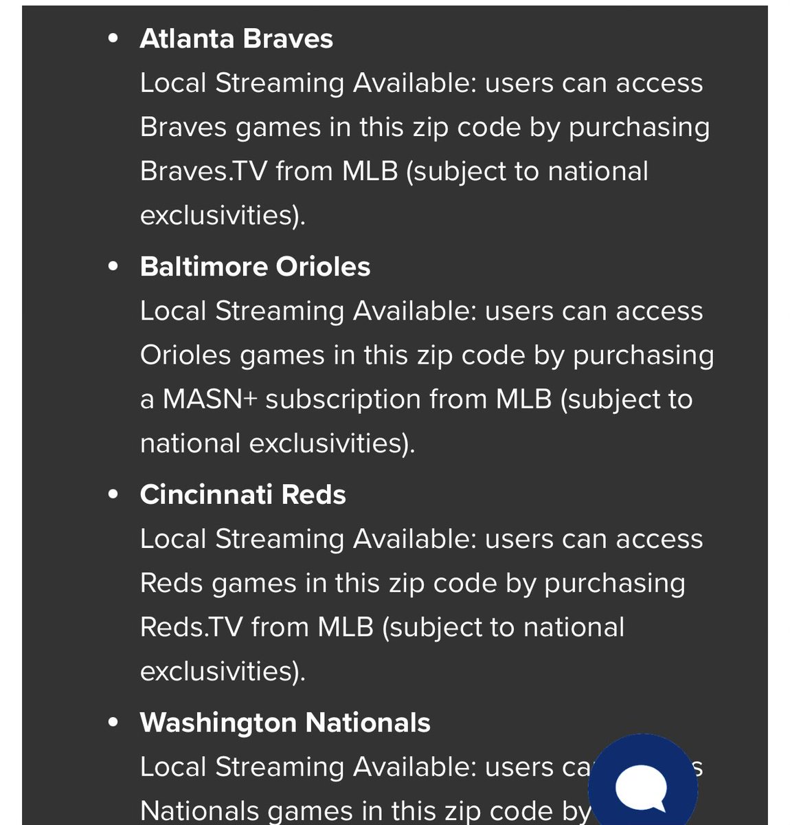 jacktweetslife's tweet image. I am in charlotte NC and I am region blocked by four teams