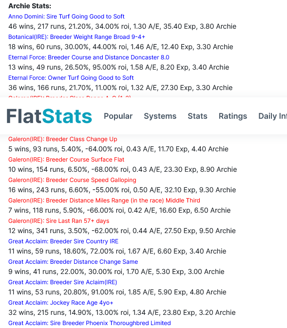 FlatStats - Systems Stats and Ratings tweet media