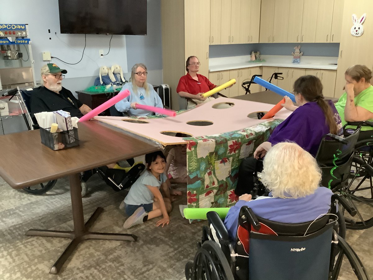 AzriaHealth's tweet photo. We loved playing whack-a-mole with some of our #AzriaHealthWoodhaven caregivers' kids who were on spring break!
#AzriaHealth #WhackAMole https://t.co/xistcIIhA4