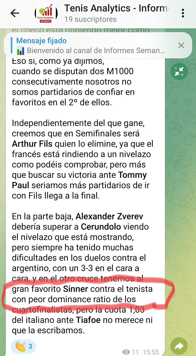 Tenis Analytics tweet media