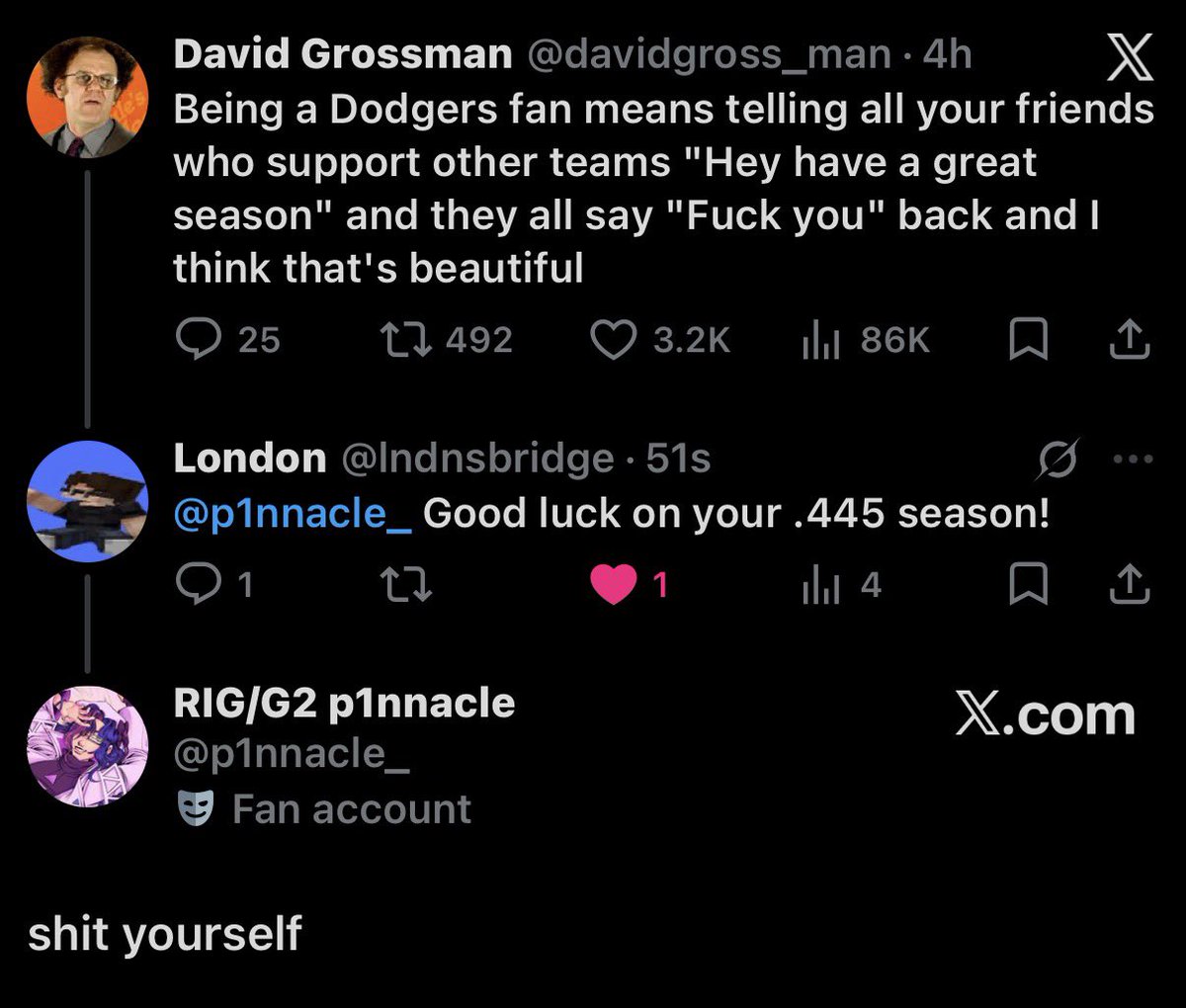 RIG/G2 p1nnacle tweet media