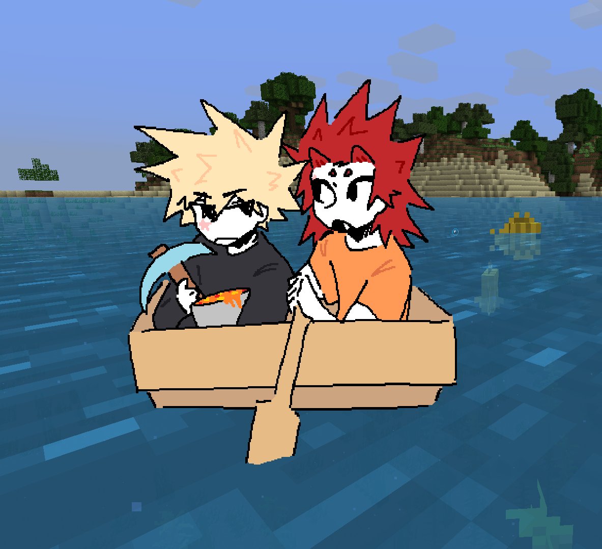 Daily KiriBaku doodles!! 🍓 tweet media