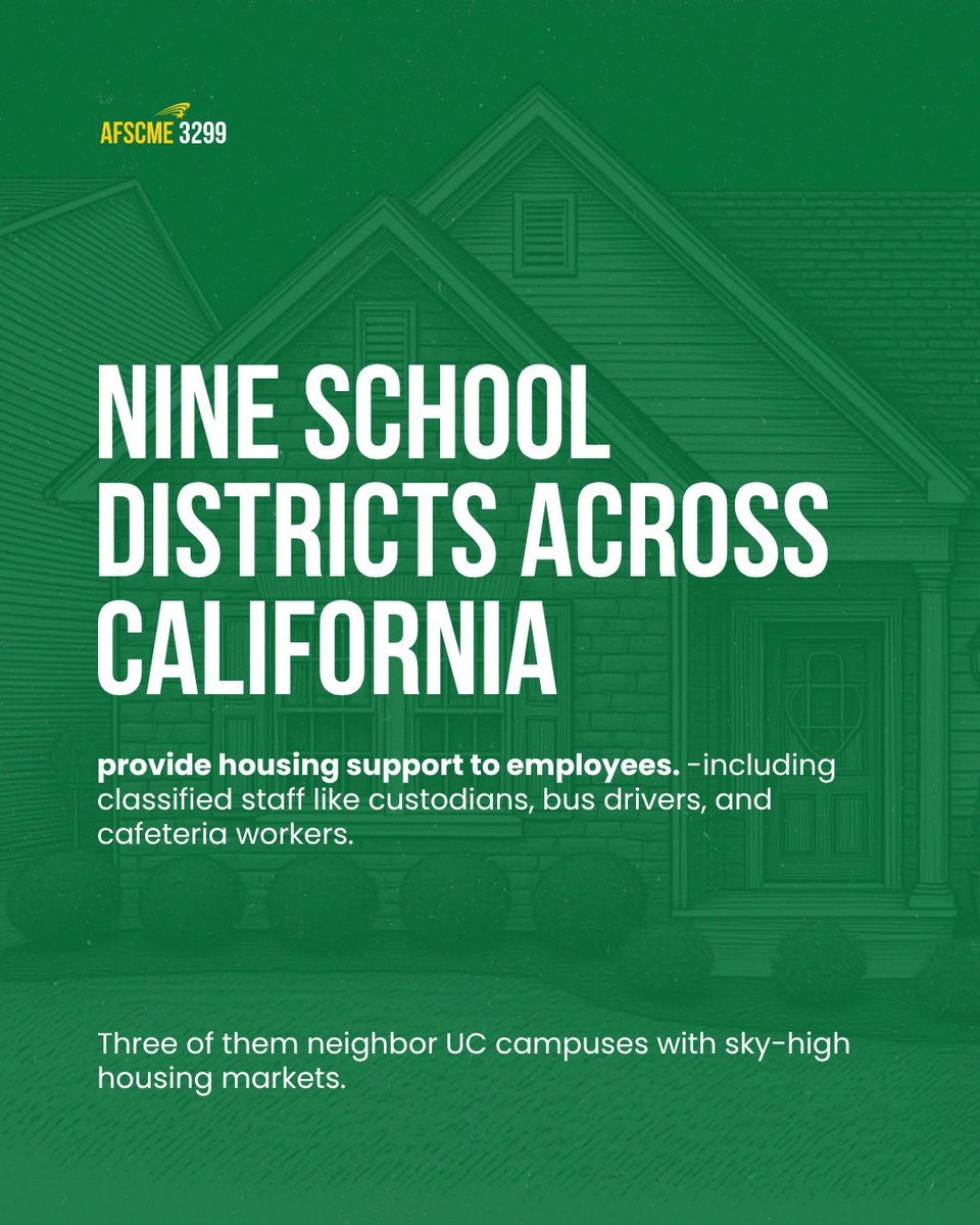 afscme3299's tweet photo. They say it's "unrealistic and "it can't be done." But if you look closer, this is nothing new!
#afscme3299 #3299strong #UCworkers #housingforall #housingbenefits #faircontractnow https://t.co/QIC5X6XxP3