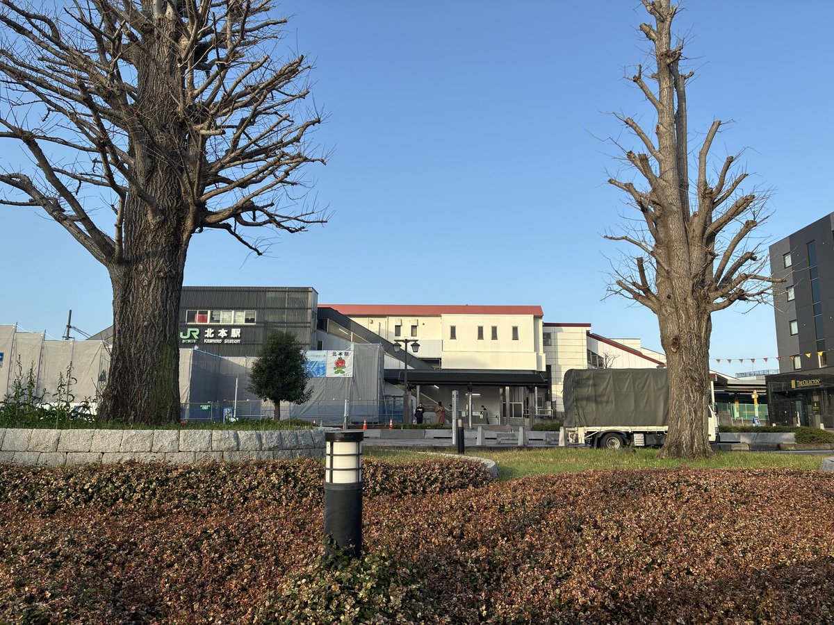 TrunklineEC's tweet photo. 今朝は北本駅から、おはようございます☀️ https://t.co/Wt0IHyWcge