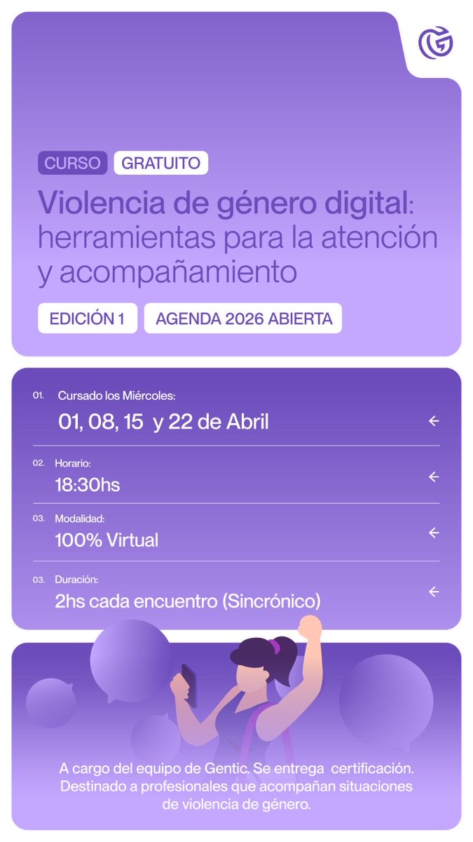 Organización Género y TIC tweet media