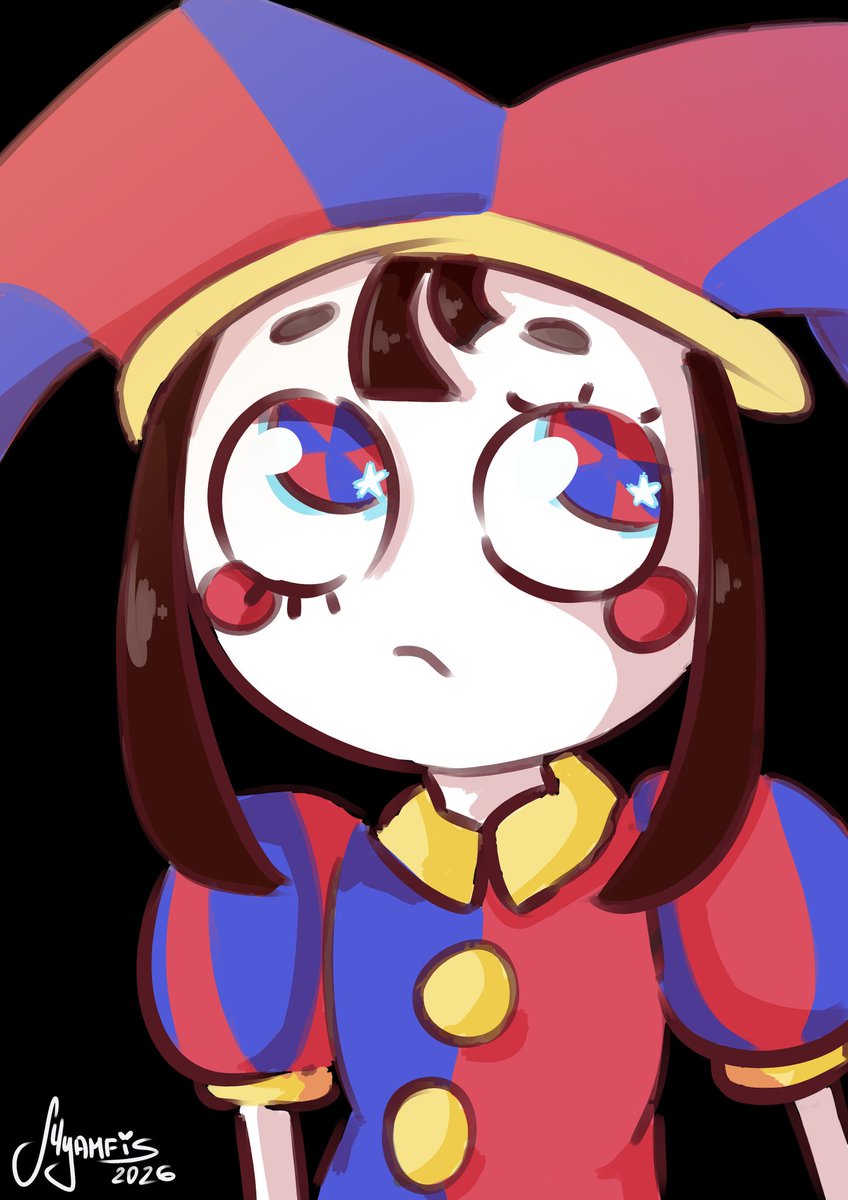 Myamfis's tweet photo. I'm slowly returning from a small art block ಡ⁠ ͜⁠ ⁠ʖ⁠ ⁠ಡ
#theamazingdigitalcircus #pomni #tadc https://t.co/AbewuNqUMq