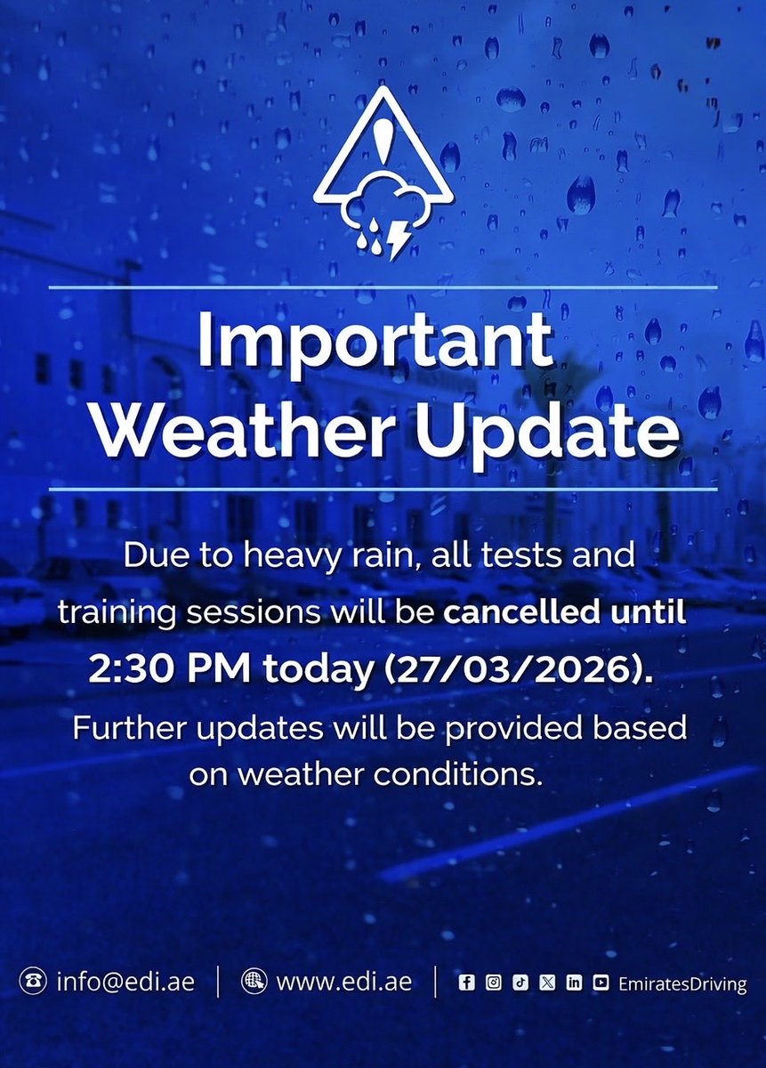 Emirates Driving Institute tweet media