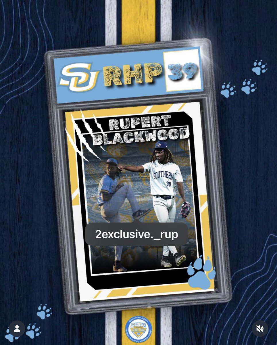 PROYOUTHinc's tweet photo. Congrats to former PYF Rays pitchers Rupert Blackwood and Alexavier Lebron of Southern Univeristy. Both freshman pitched in a big win against McNeese St. yesterday. #pyf #proyouthfoundation #southern #HBCUBaseball https://t.co/7yOaYeDv7A
