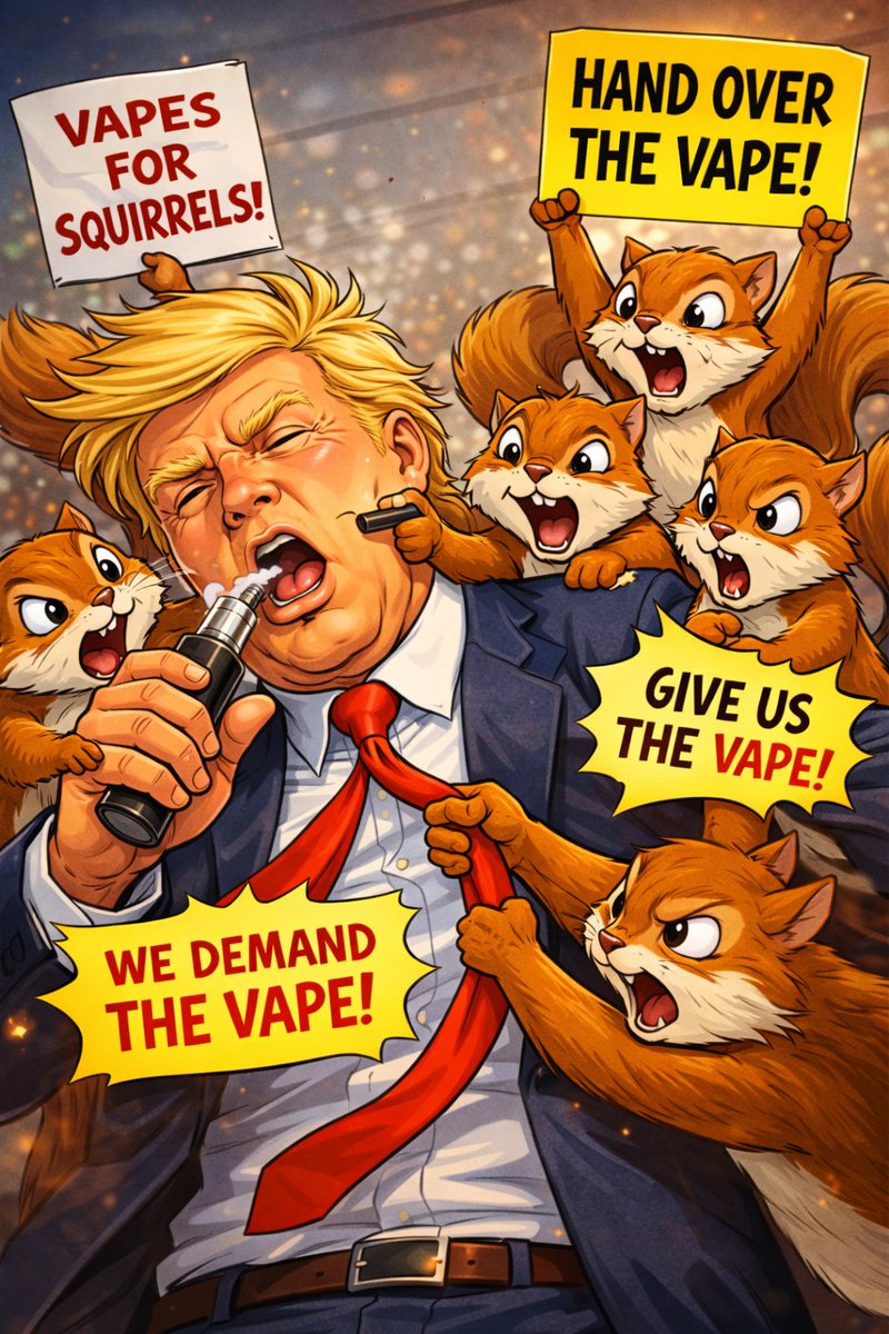 NOSMOKPUMP's tweet photo. I think he's organizing against squirrels.
$NOSMOK https://t.co/QFKYZy8bJq