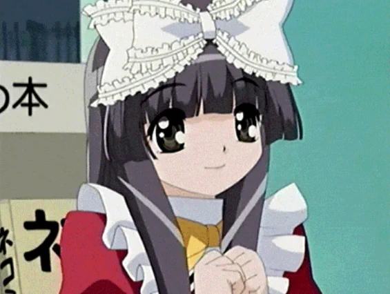 kokoro from kokoro library is one of the most moe characters i've ever witnessed