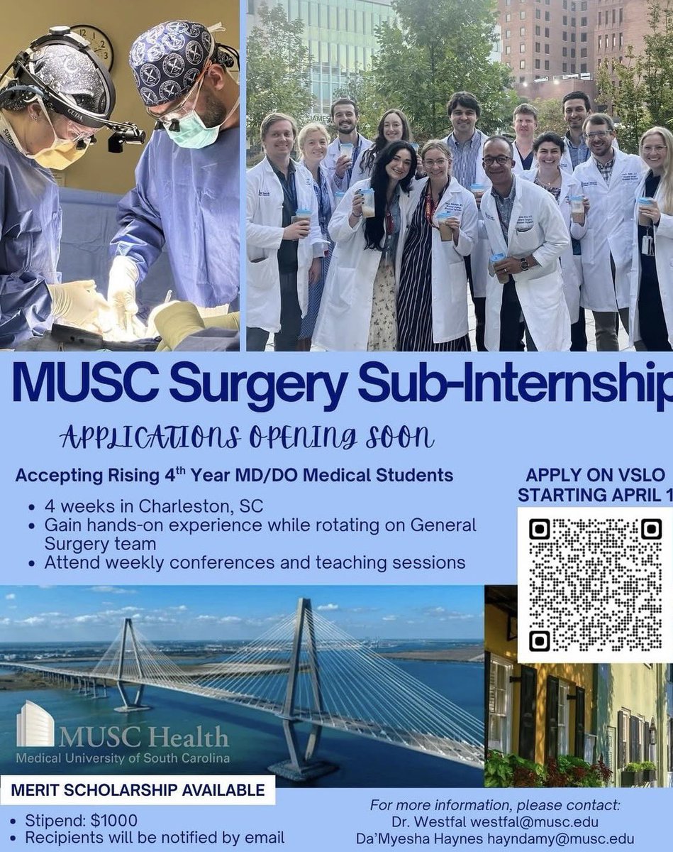 MUSC General Surgery Residency tweet media
